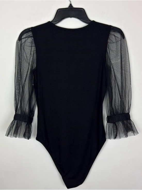 Marcella NYC Bellerose Bodysuit Sustainable European Jersey Mesh Medium - Picture 10 of 15